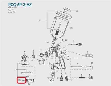 Air Valve Shaft Tip Set